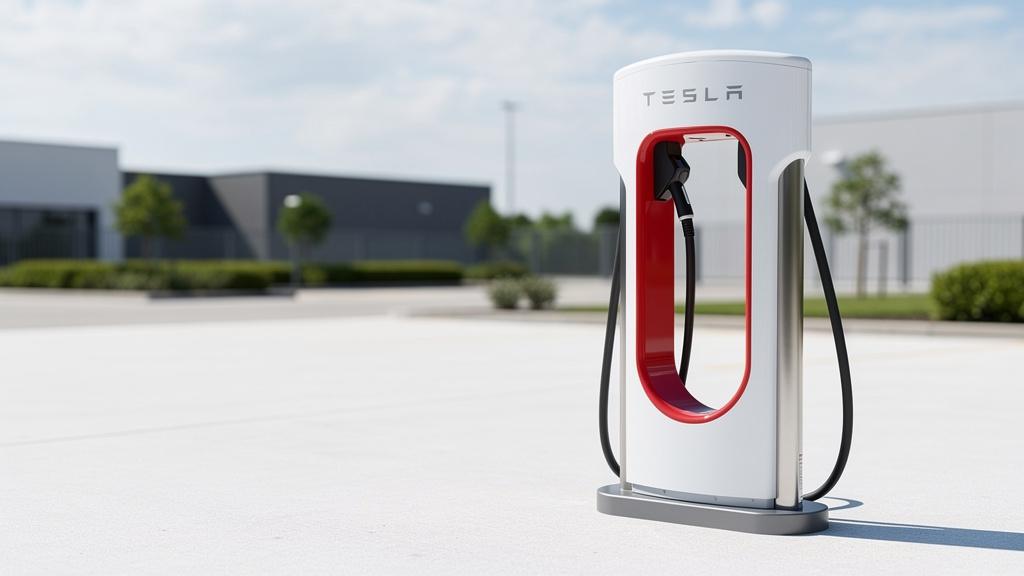 Borne Superchargeur Tesla V3