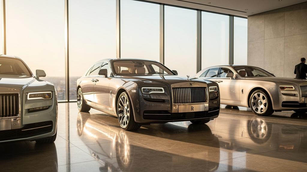 Les modèles Rolls-Royce produits à l'ère BMW