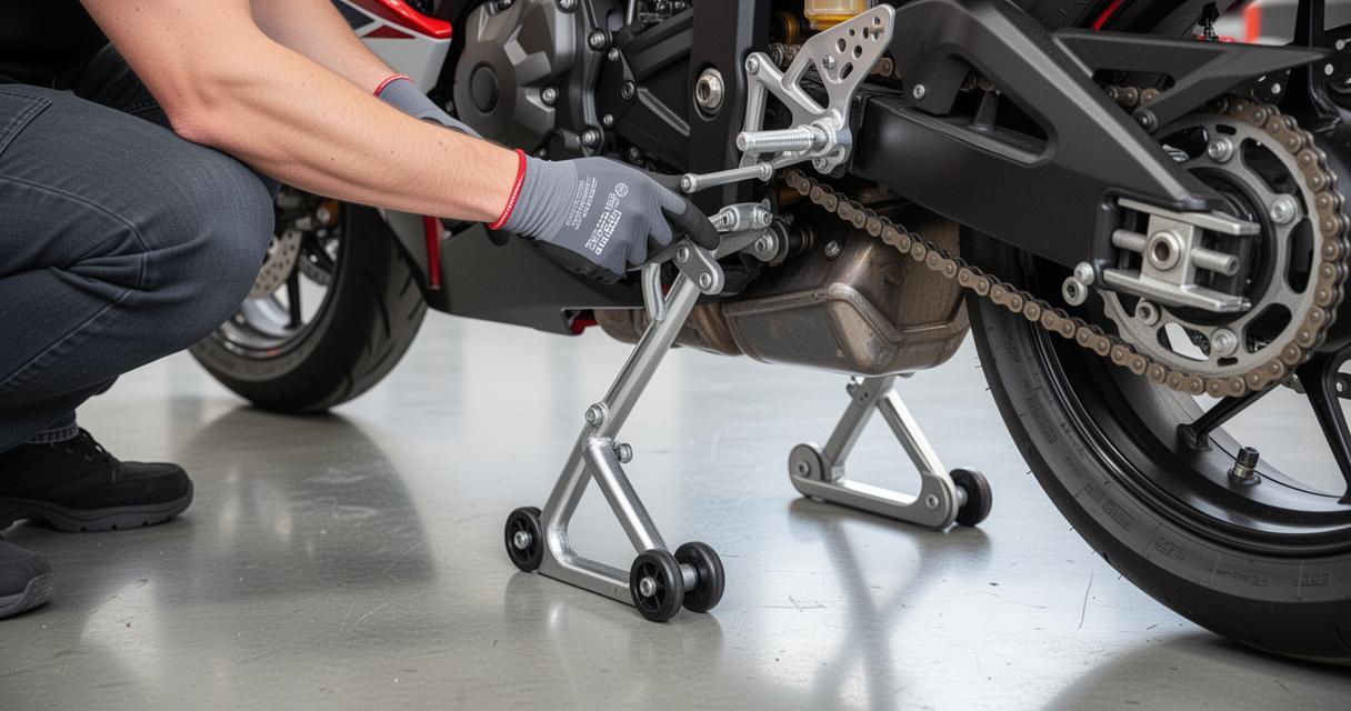 Comment choisir les accessoires de levage pour moto adaptés à vos besoins