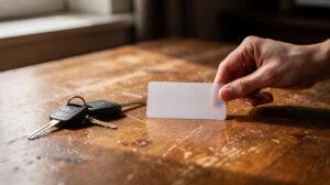 Permis de conduire français format carte plastifiée